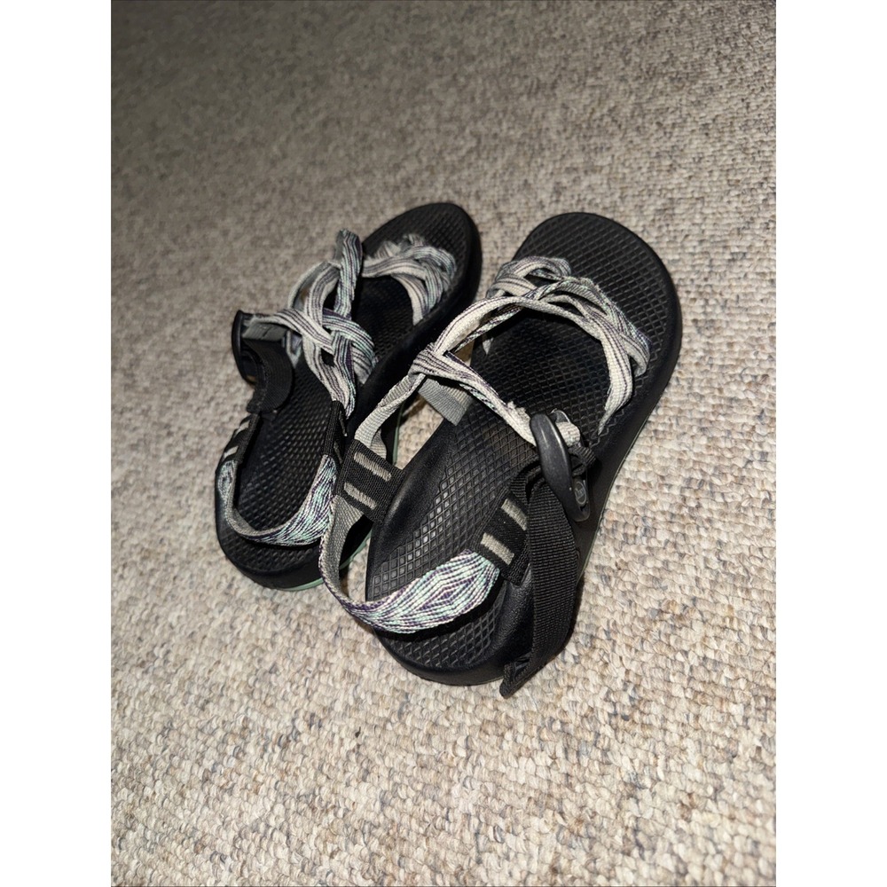 Women's Teal/ Gray Chaco sport hiking sandals sz 6